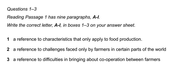 Matching Information Questions Introduction to Matching Information Questions in IELTS Reading