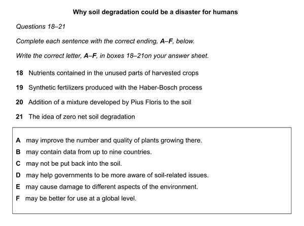 Introduction to matching sentence endings
