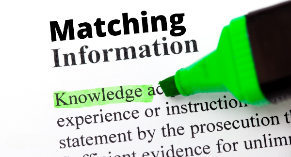 Matching Information