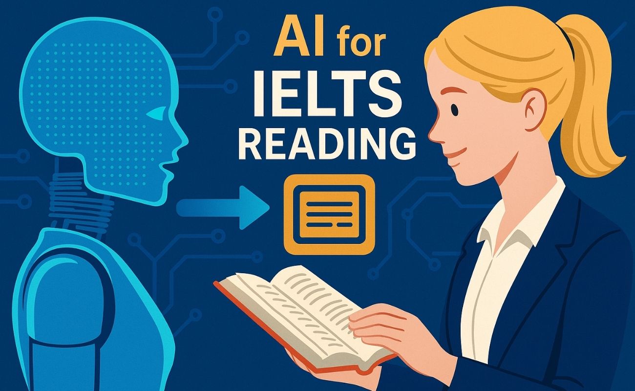 How to apply AI IELTS for Reading skill