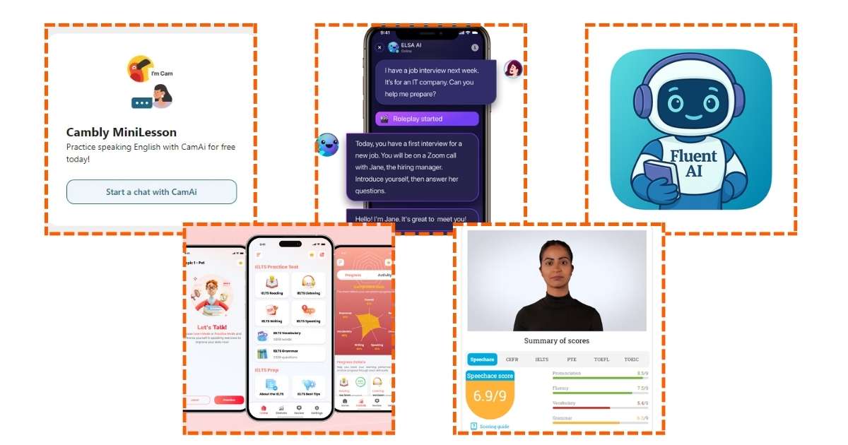 5 Popular IELTS Speaking AI Tools