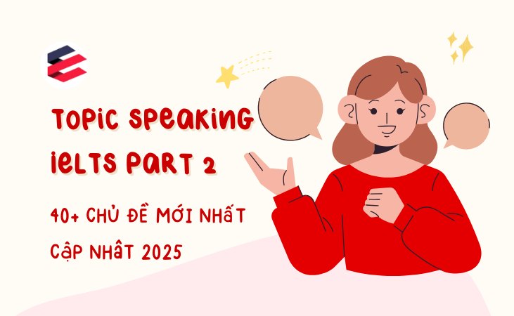 Topic Speaking IELTS Part 2