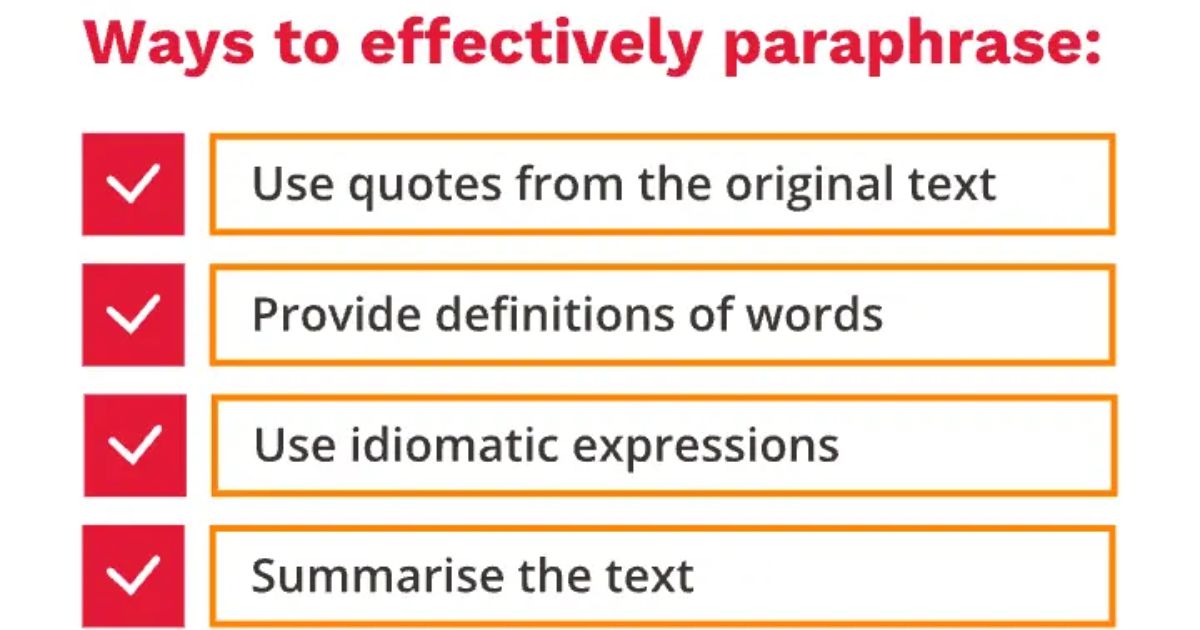 Effective Ways to Paraphrase Writing Task 2