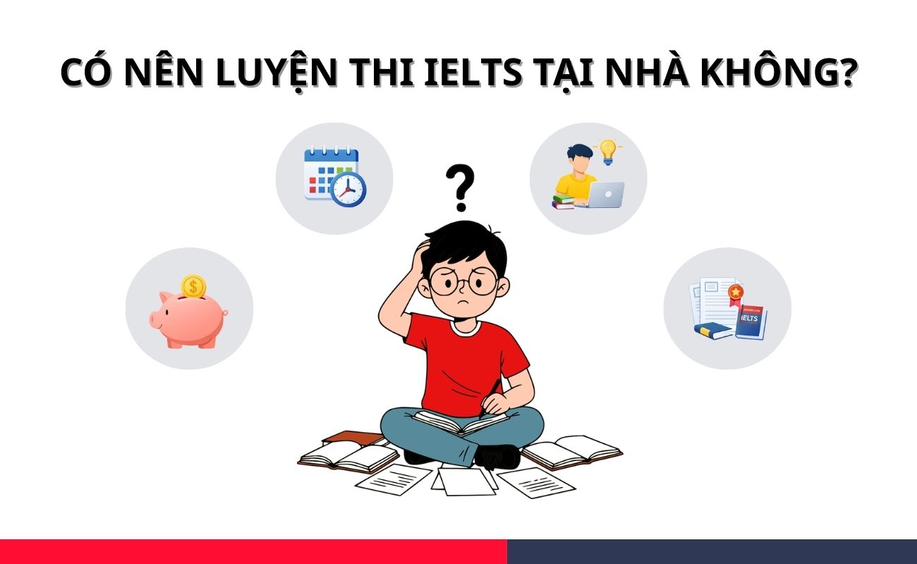 luyện thi IELTS tại nhà Có nên luyện thi IELTS tại nhà không?