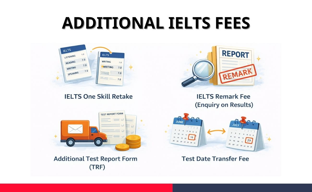 IELTS exam fee Additional IELTS fees you should know