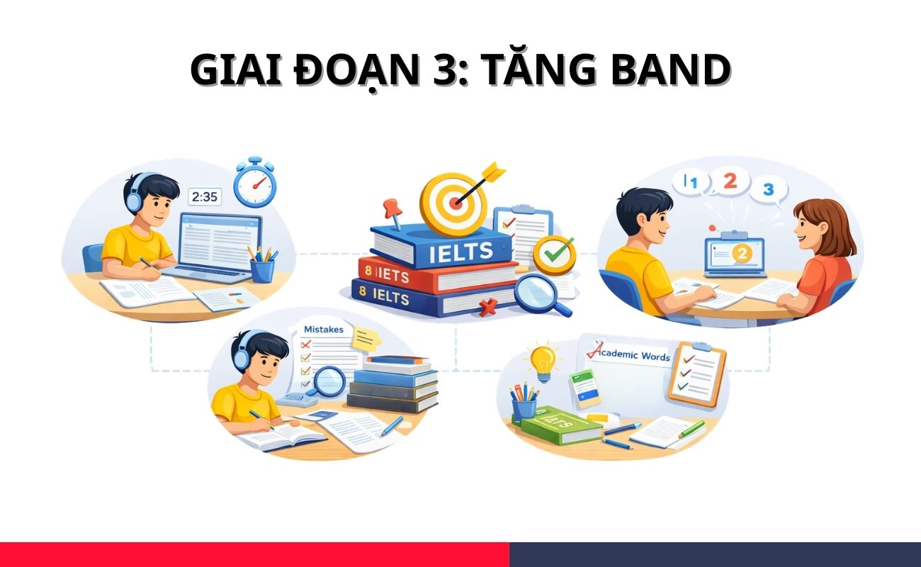 luyện thi IELTS tại nhà Tăng band (Band 6.0-7.0+)