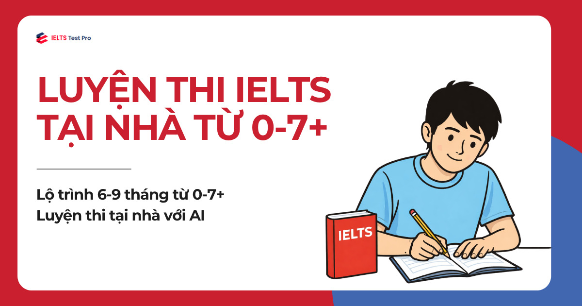 Luyện thi IELTS tại nhà