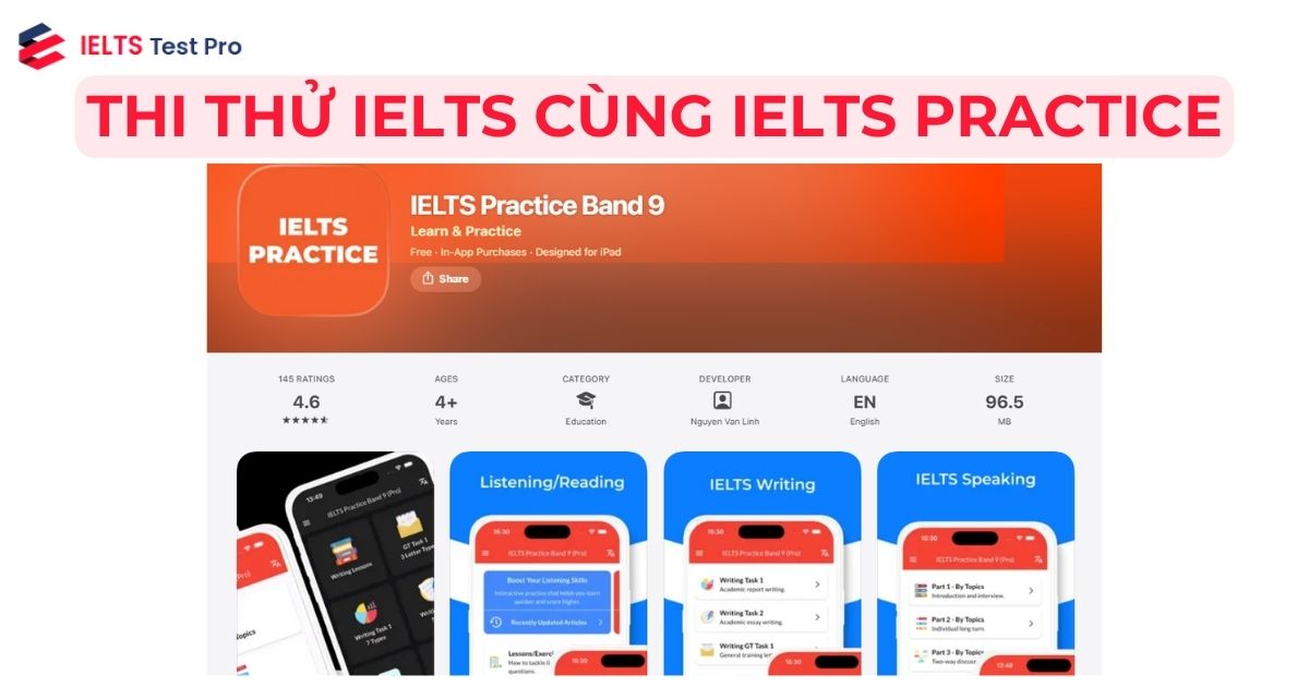 Thi thử IELTS Online miễn phí - IELTS Practice Band 9