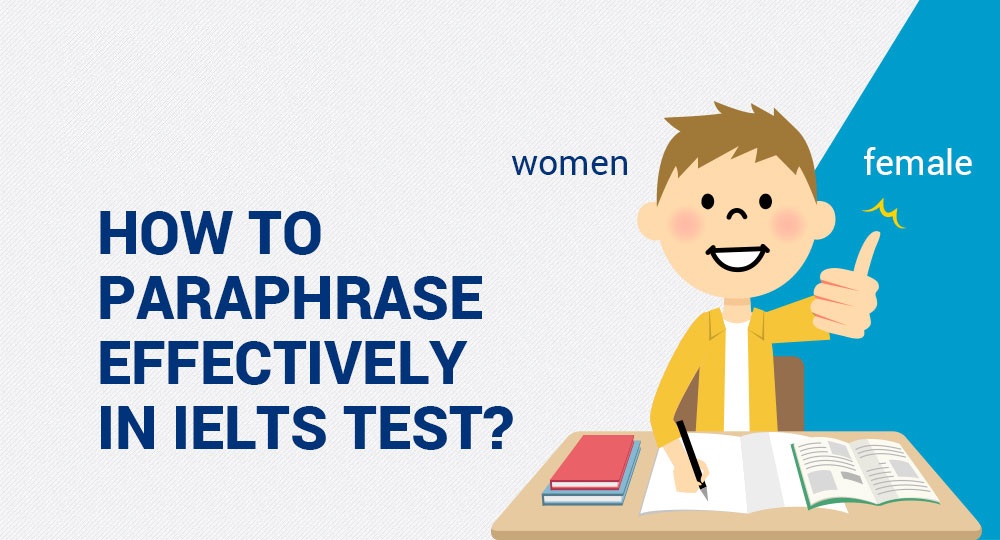 paraphrase in ielts